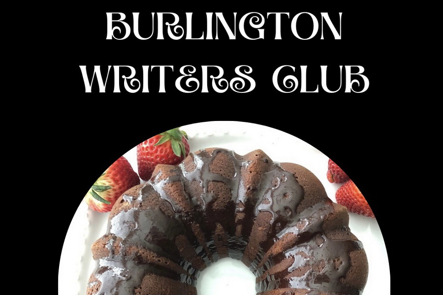 A Memoir Cookbook with image of round chocolate bundt cake